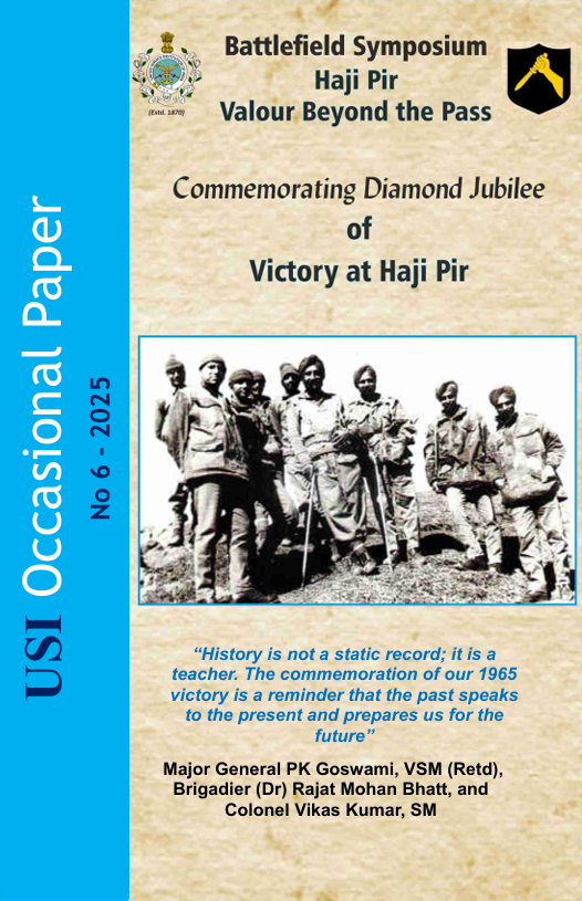 Battlefield Symposium Haji pir Valour Beyond the Pass Commemorating Diamond Jubilee of Victory at Haji Pir