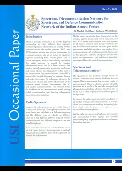 Spectrum, Telecommunication Network for Spectrum, and Defence Communication Network of the Indian Armed Forces OP No. 7 - 2024 