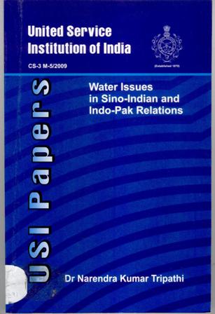 Water Issues in Sino-Indian and Indo-Pak Relations