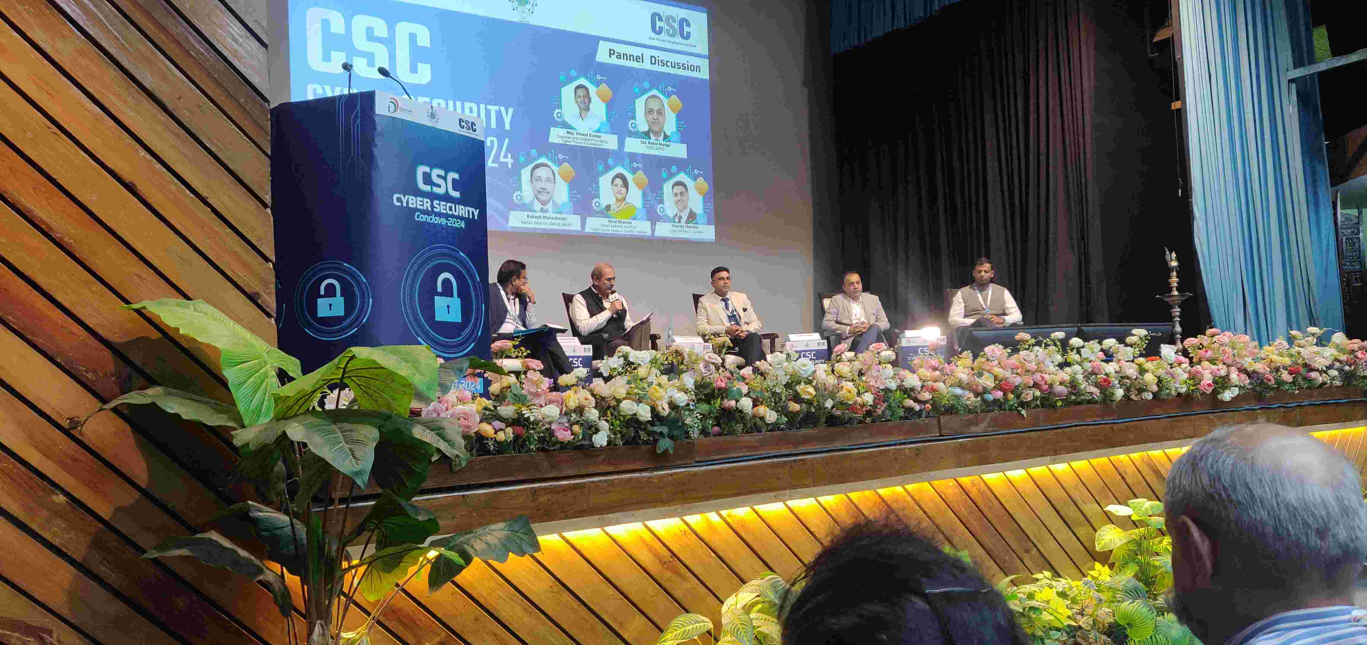 CSC SPV and CANB Seminar on Navigating Cyber Insecurity. Building Resilience in an Interconnected World.