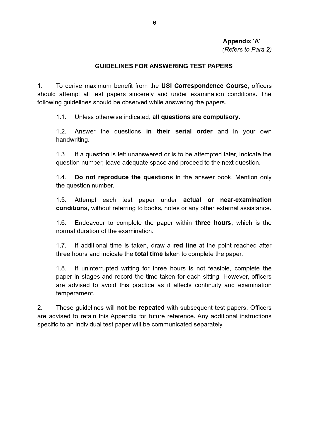 General Instructions (Navy) - 2027 - Page 6