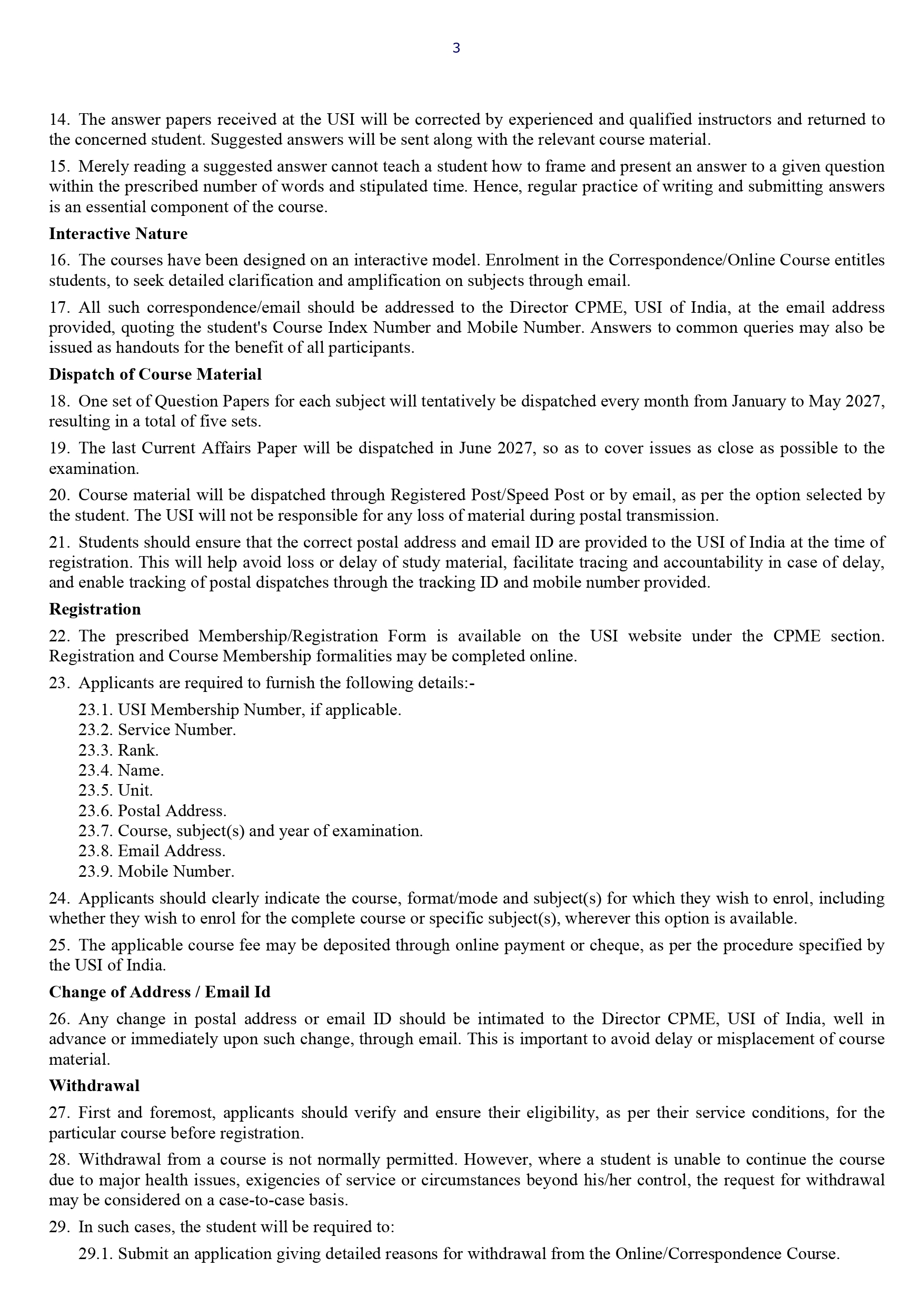 General Instructions (IAF) - 2027 - Page 3