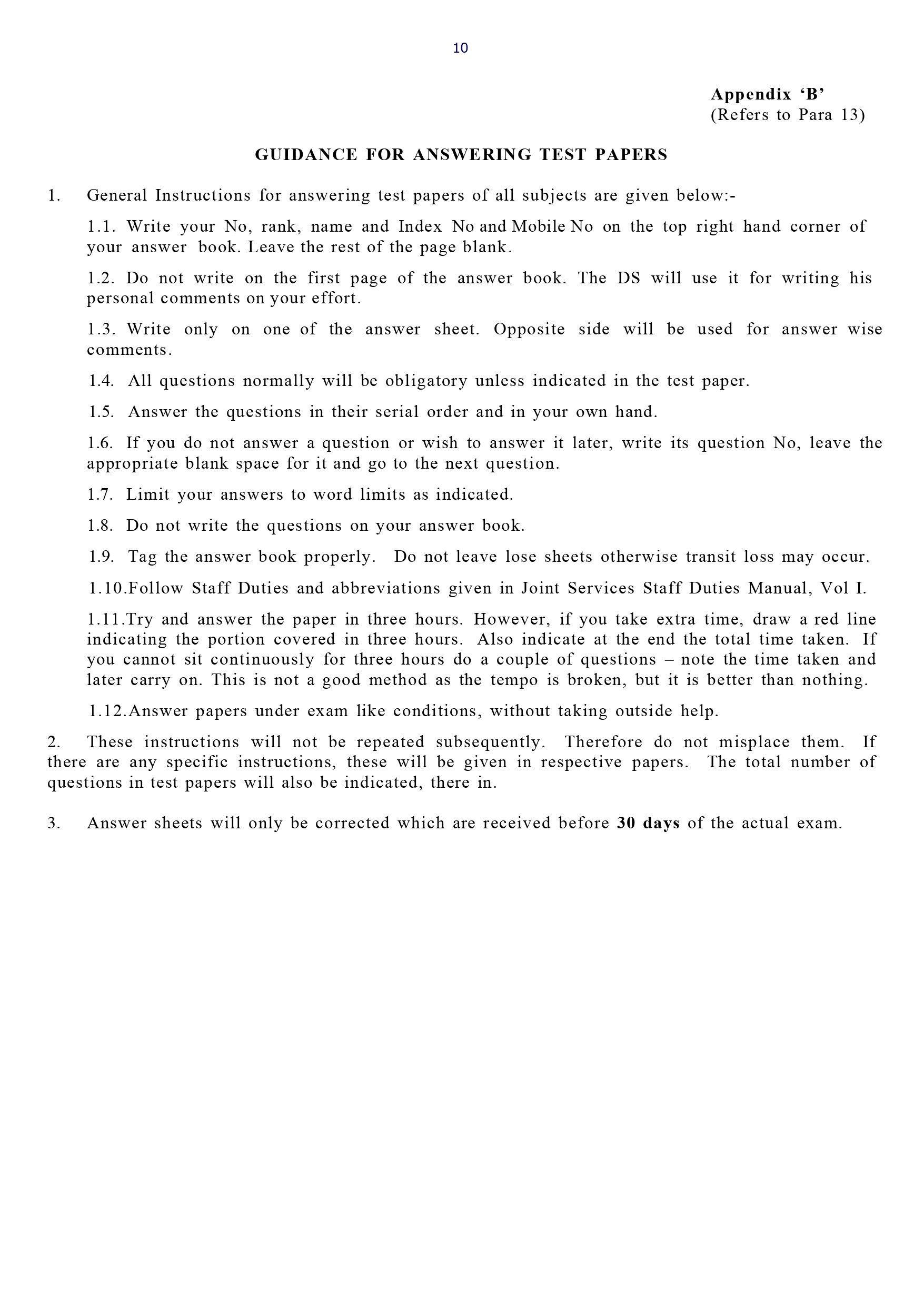 General Instructions (IAF) - 2027 - Page 10